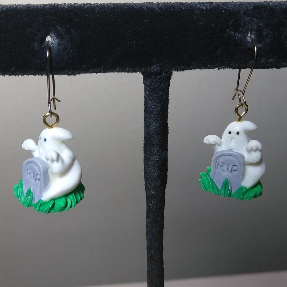 Ghost Dangle Earrings